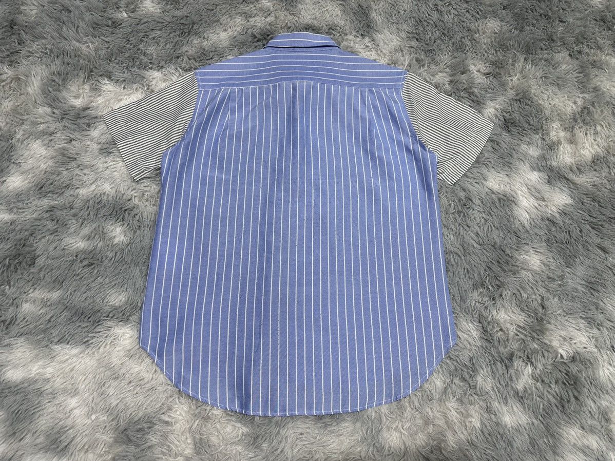 Comme des Garcons Homme 🔥Comme Des Garcons Homme Shirt Ss Crazy Striped Size US XL / EU 56 / 4 - 8 Thumbnail