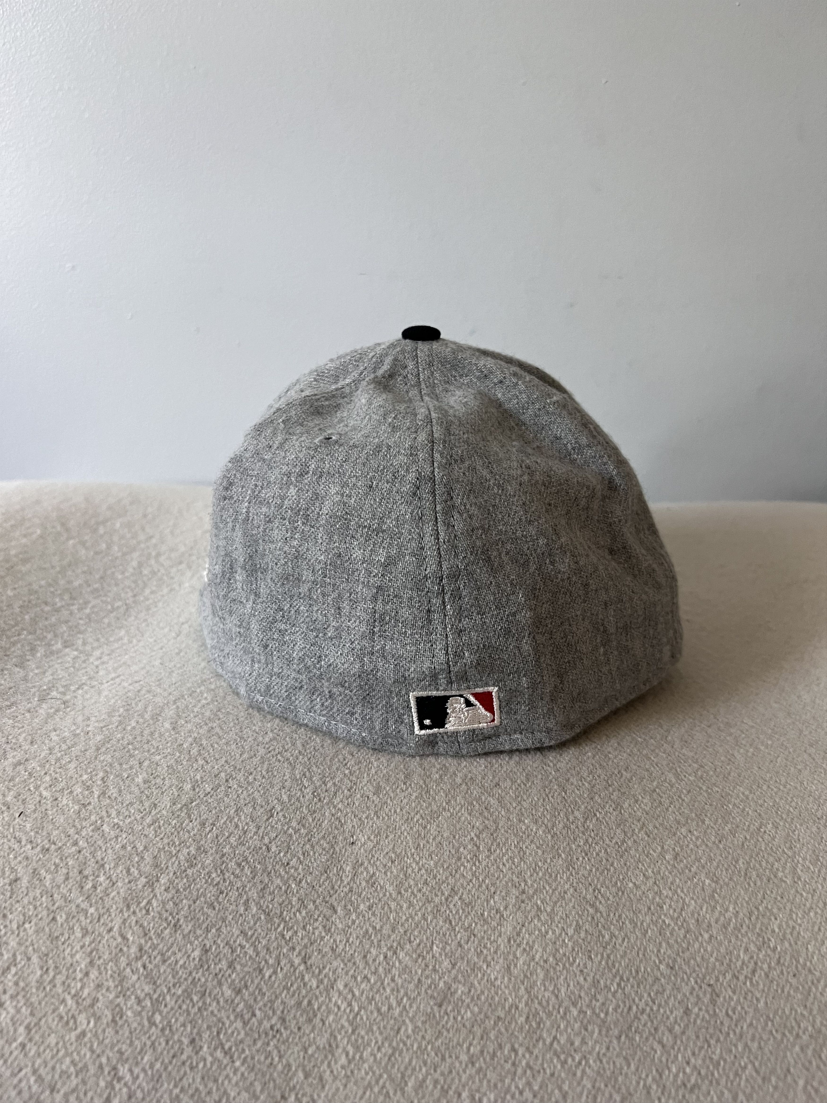 MLB 7 1/2 New Era Chicago White Sox 5950 Wool Fitted Hat in Grey Size ONE SIZE - 4 Thumbnail