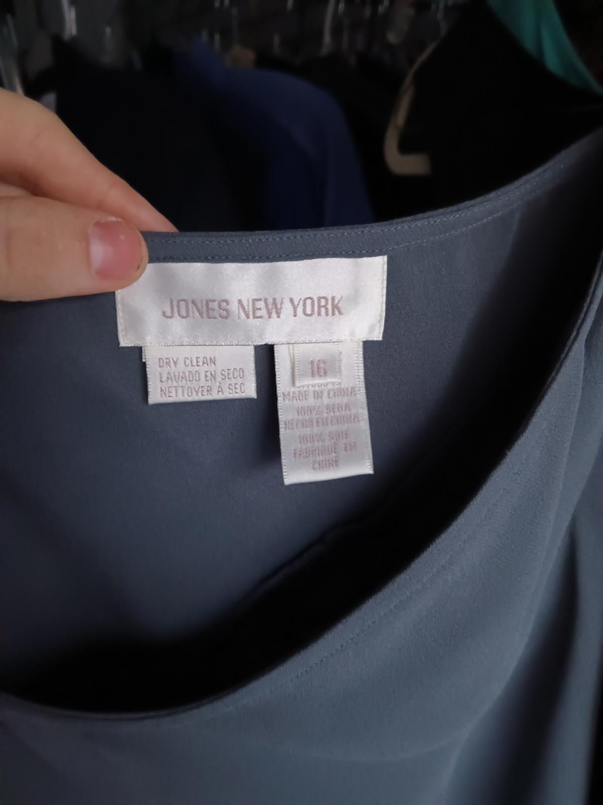 Jones New York Jones New York Women's Gray Skirt Size 38" / US 16 / IT 52 - 4 Thumbnail