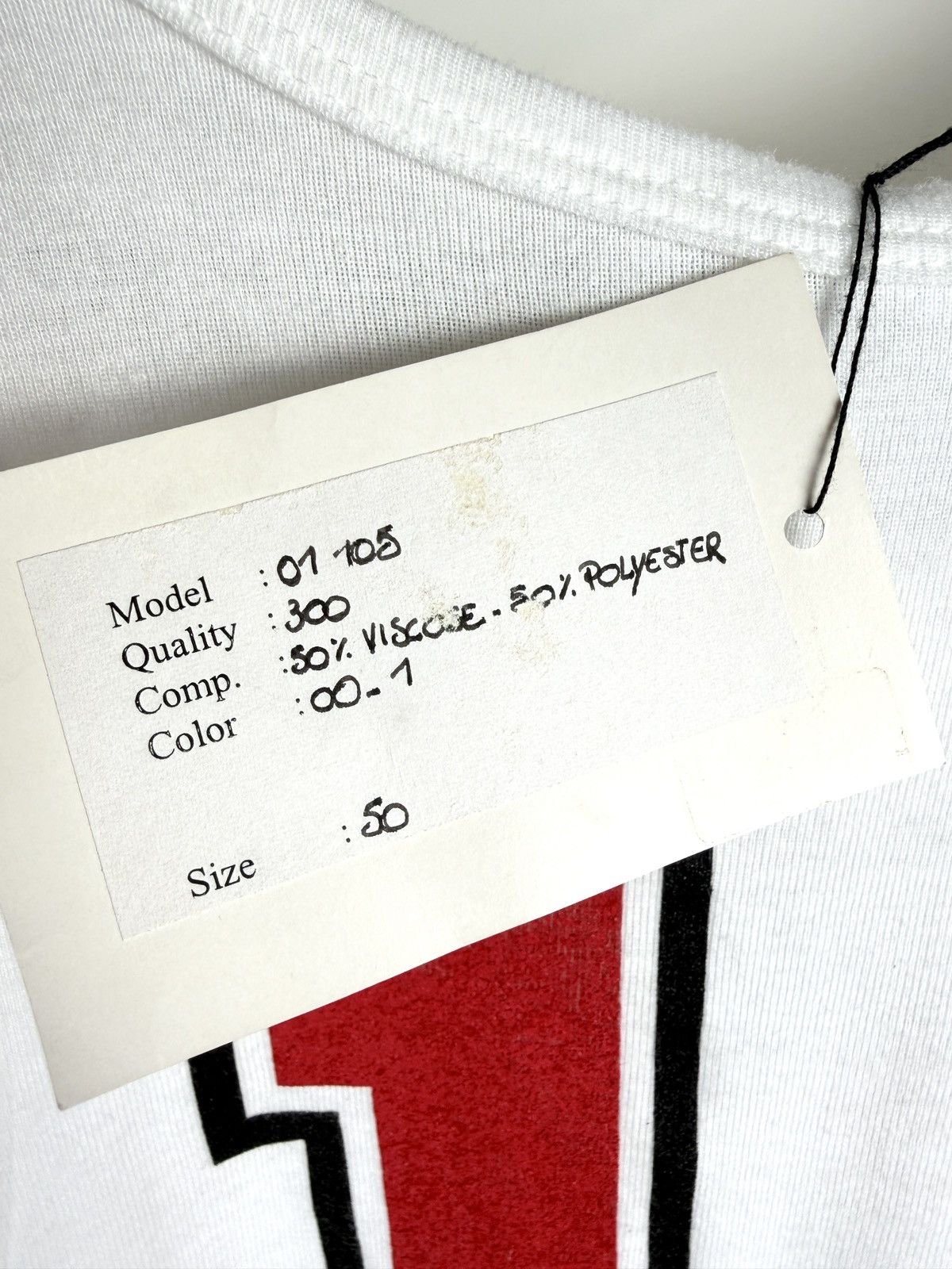 Raf Simons SS00 Raf Simons Summa Cum Laude Number 11 Tank Top Size US M / EU 48-50 / 2 - 4 Thumbnail