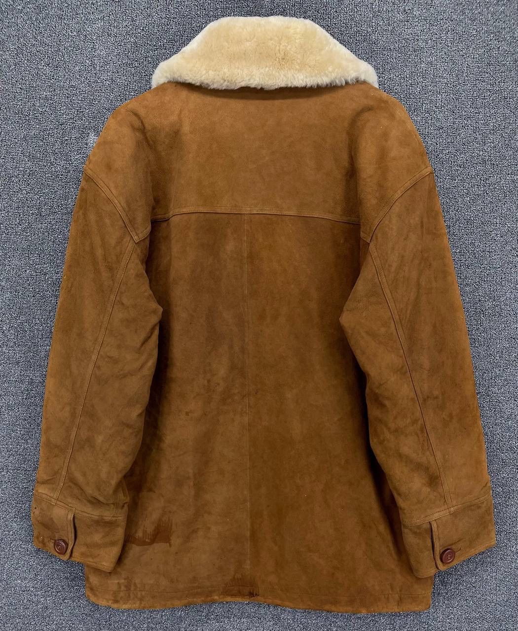 Leather × Marlboro × Vintage Vintage Marlboro Luxury Brown Leather Jacket Size US L / EU 52-54 / 3 - 10 Thumbnail