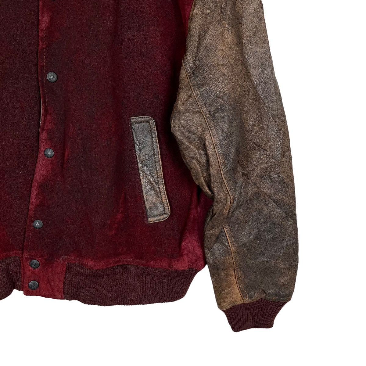 Japanese Brand 🔥 RARE VINTAGE MR.JUNKO LEATHER JACKET Size US L / EU 52-54 / 3 - 6 Thumbnail