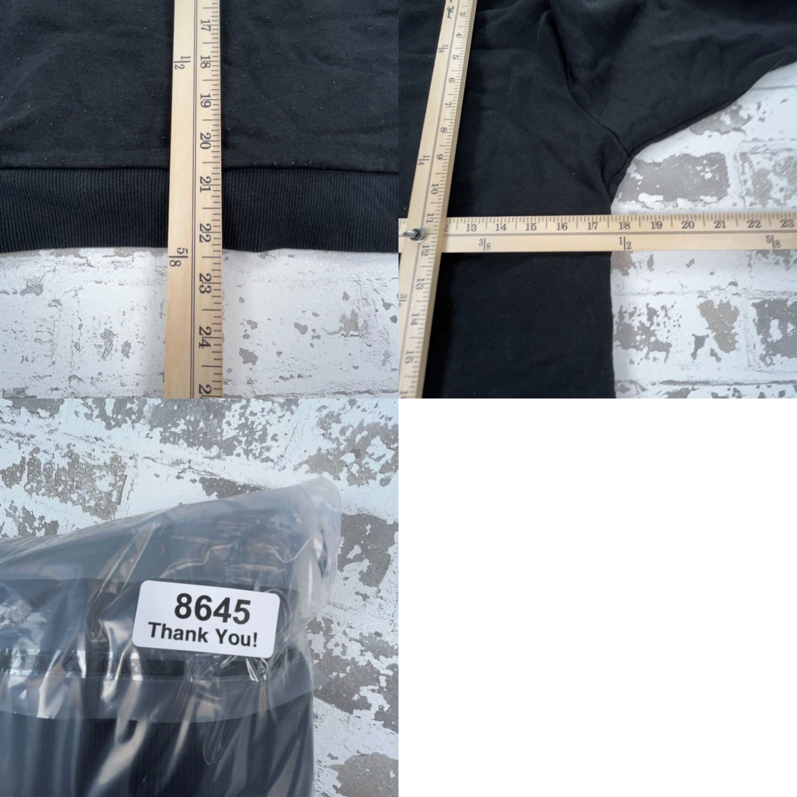 Adidas Adidas Hoodie Women Medium Black White Sweatshirt Spell Out Pullover Size M / US 6-8 / IT 42-44 - 8 Thumbnail