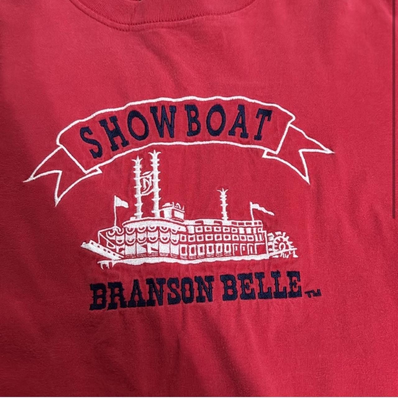 Vintage Vintage Embroidered Showboat Tee Size US M / EU 48-50 / 2 - 2 Thumbnail