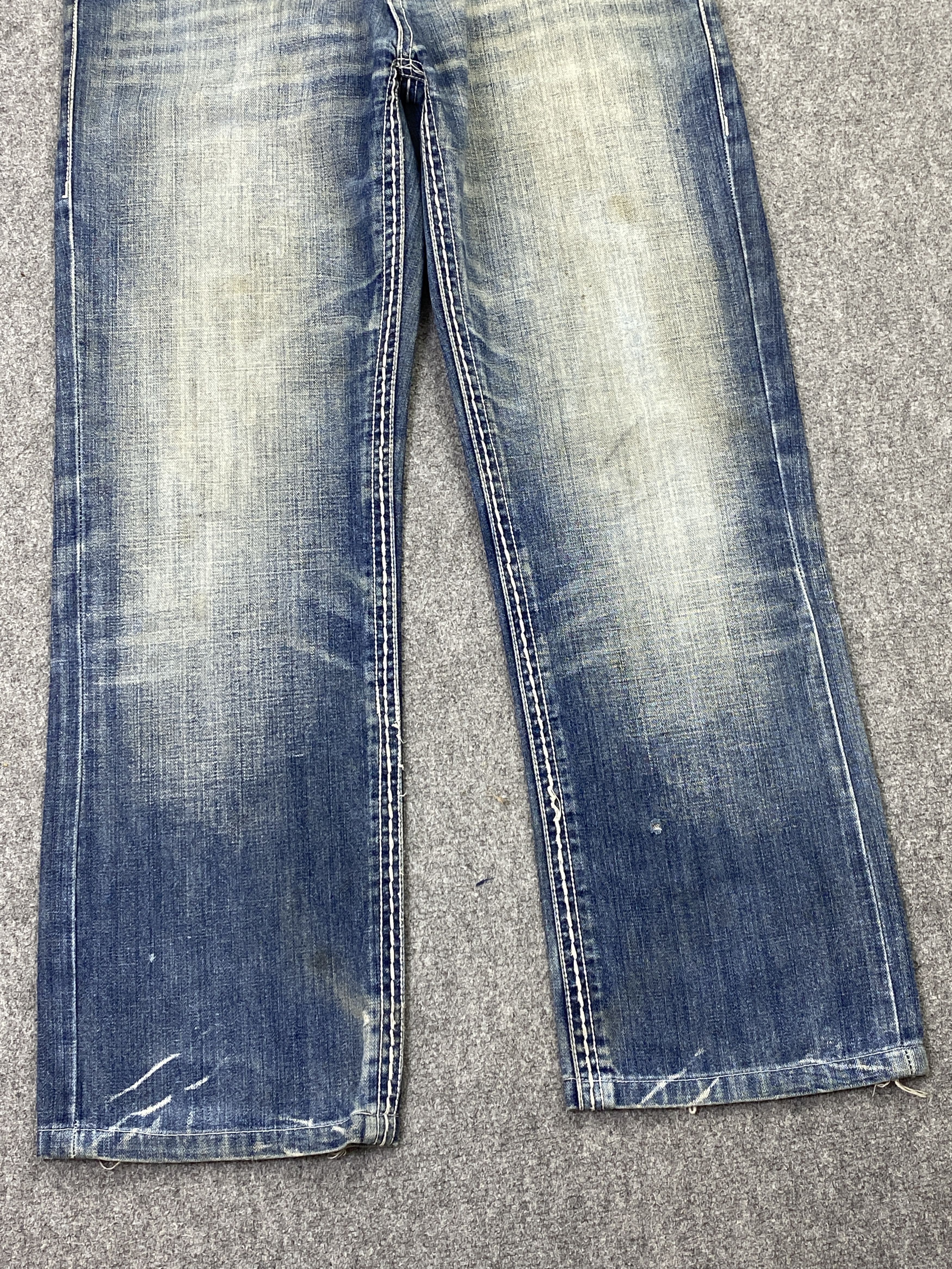 True Religion Vintage True Religion Blue Faded Jeans DP2878 Size US 34 / EU 50 - 13 Thumbnail