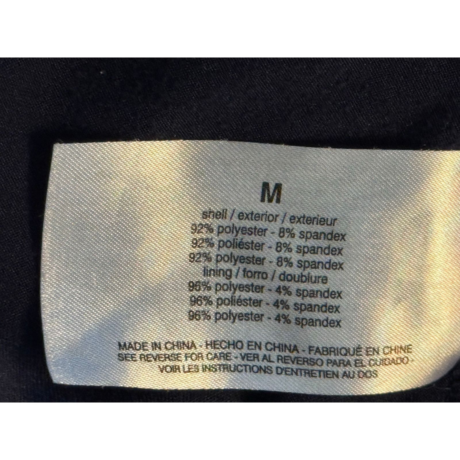 Anne Klein Anne Klein Sport Womens Skort Navy Stretch Knit Medium Size 31" - 5 Thumbnail