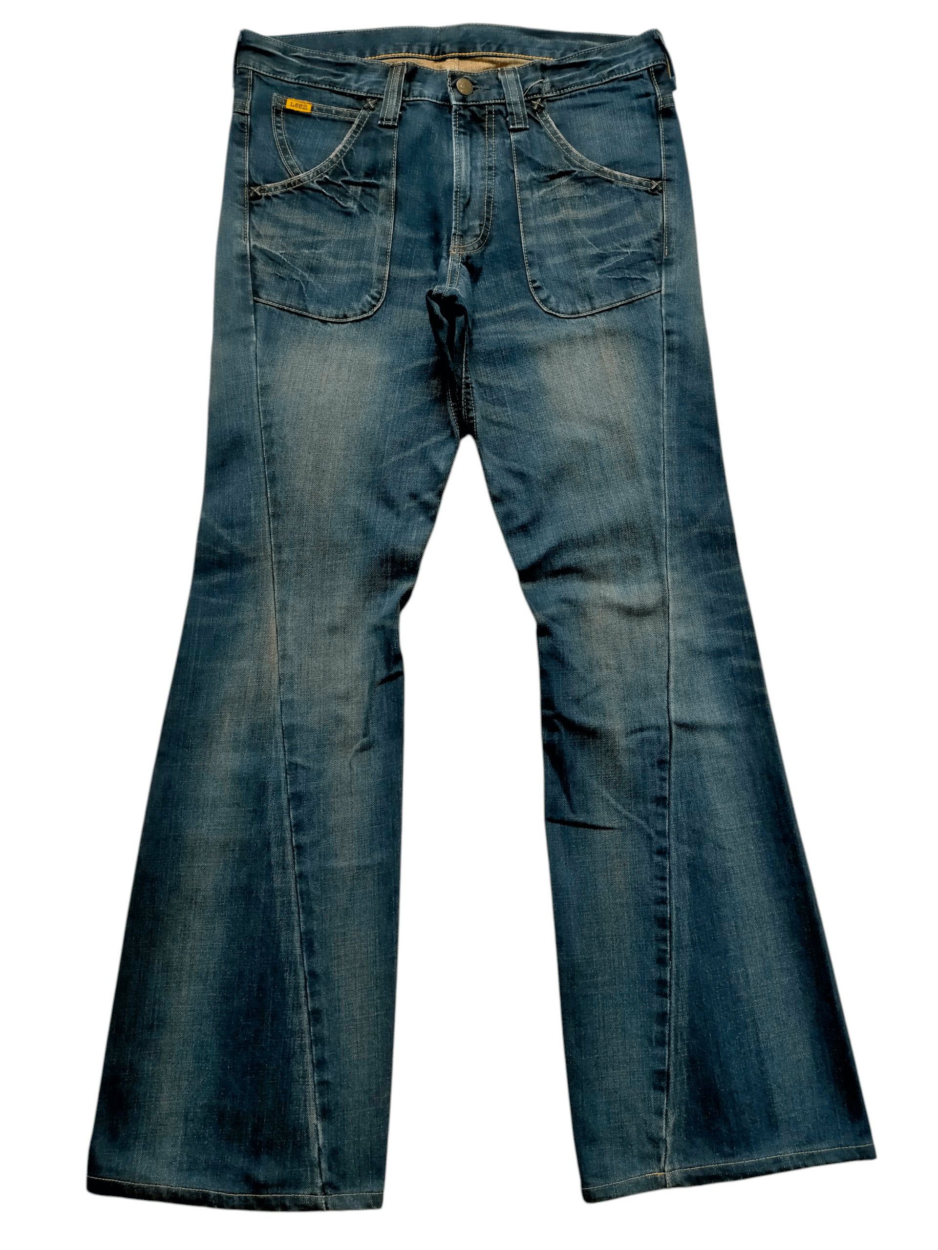 Lee Flare Jeans Lee Riders Boot cut Denim Size US 32 / EU 48 - 2 Thumbnail