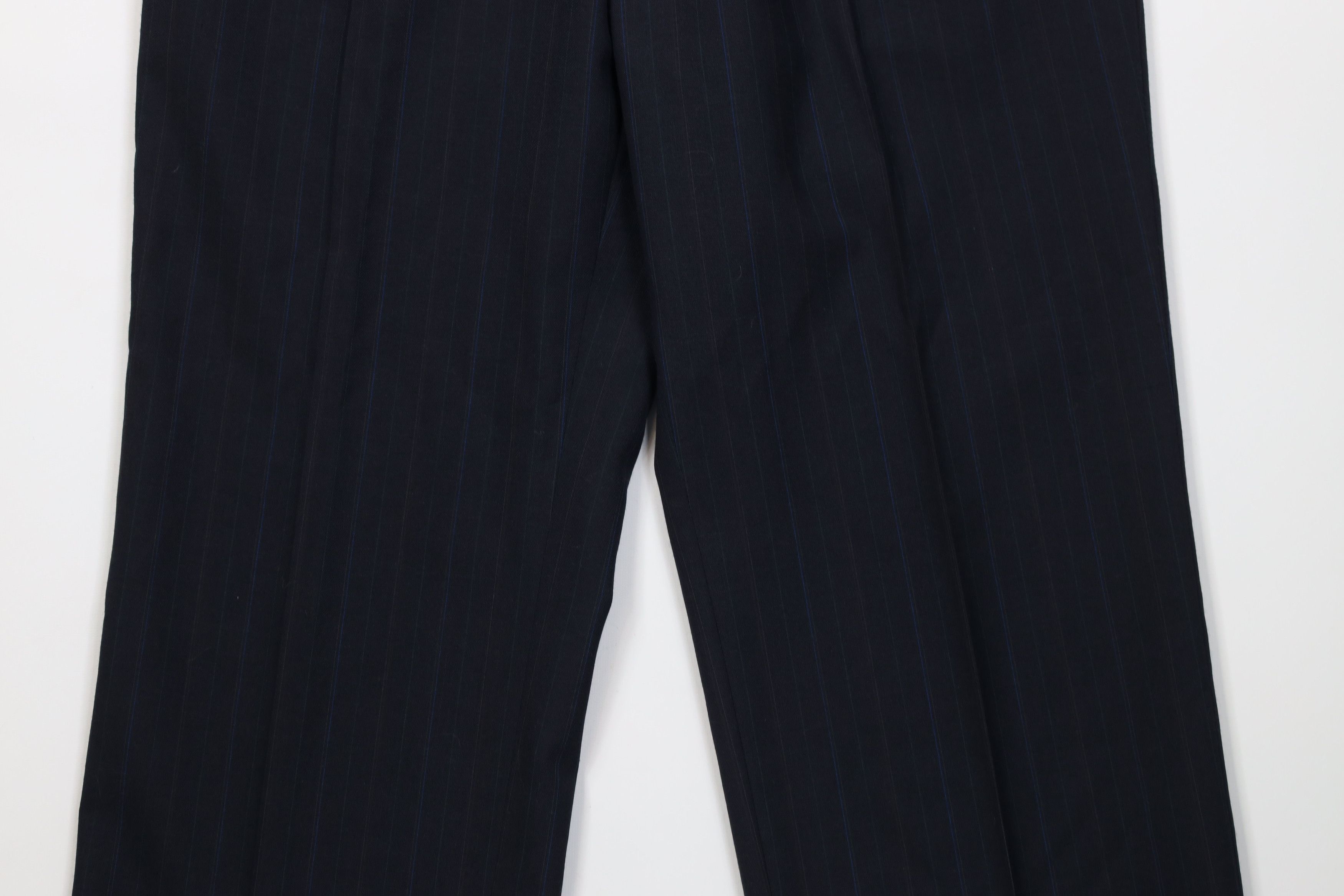 Vintage Vintage 70s Streetwear Knit Striped Wide Leg Chino Pants USA Size US 32 / EU 48 - 3 Thumbnail