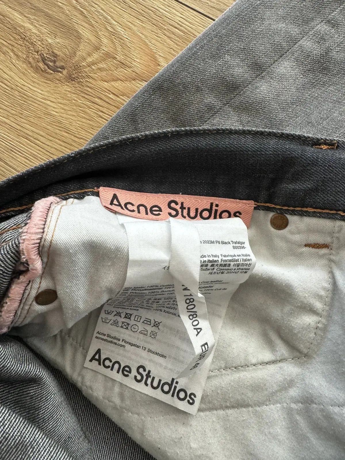 Acne Studios Acne Studios Super Baggy Fit Jeans 2023 Size US 33 - 4 Thumbnail