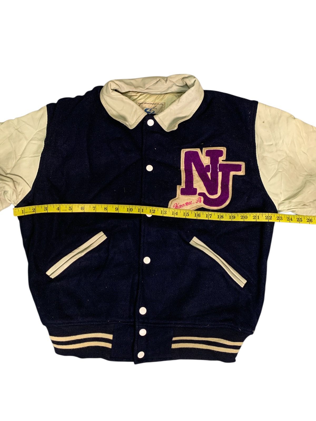 Japanese Brand Rare Design Vintage Chuo Sportswear Varsity Jackets Size L / US 10 / IT 46 - 8 Thumbnail