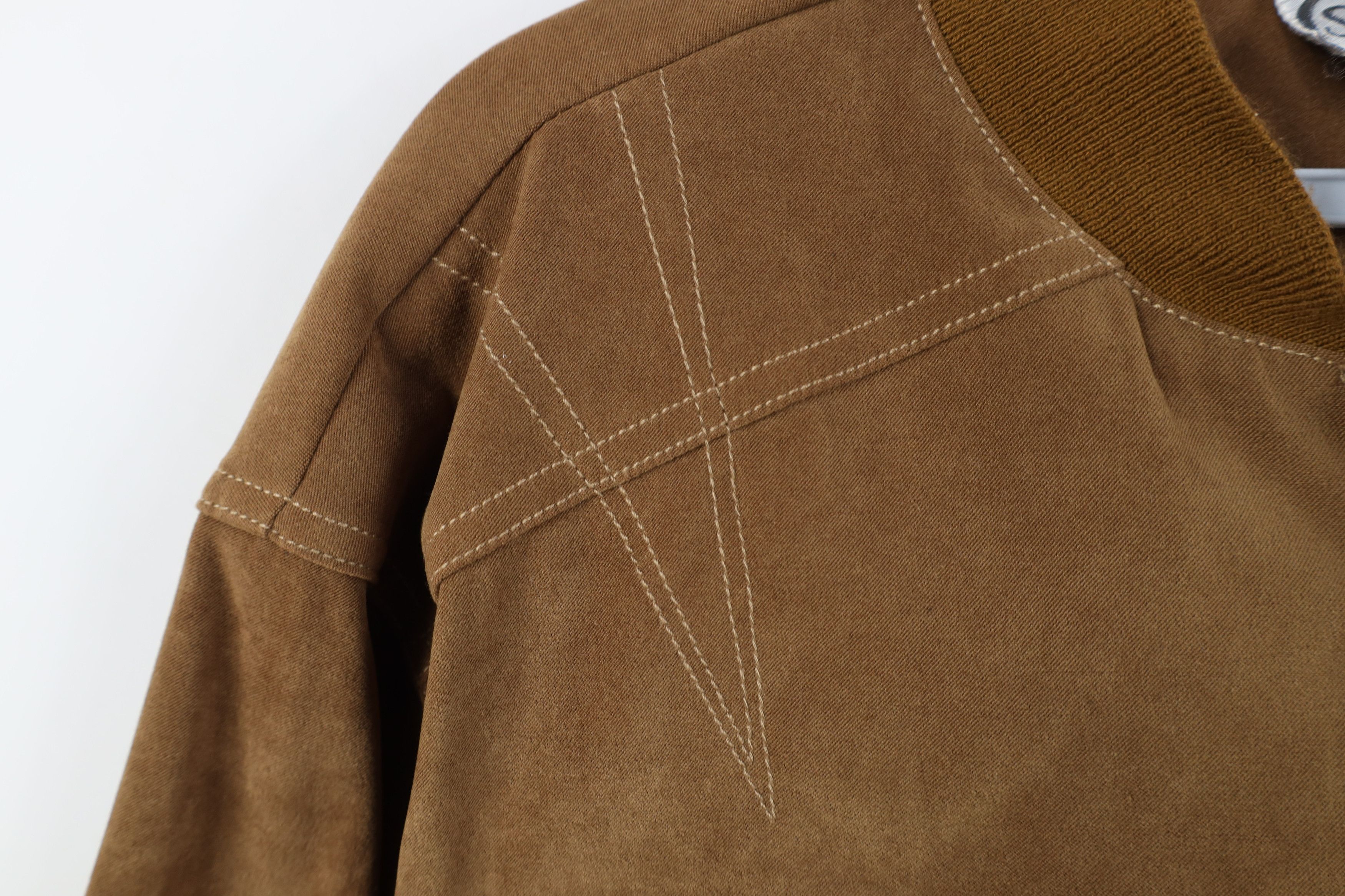 Vintage Vintage 70s Streetwear Microfiber Cafe Racer Bomber Jacket Size US M / EU 48-50 / 2 - 6 Thumbnail