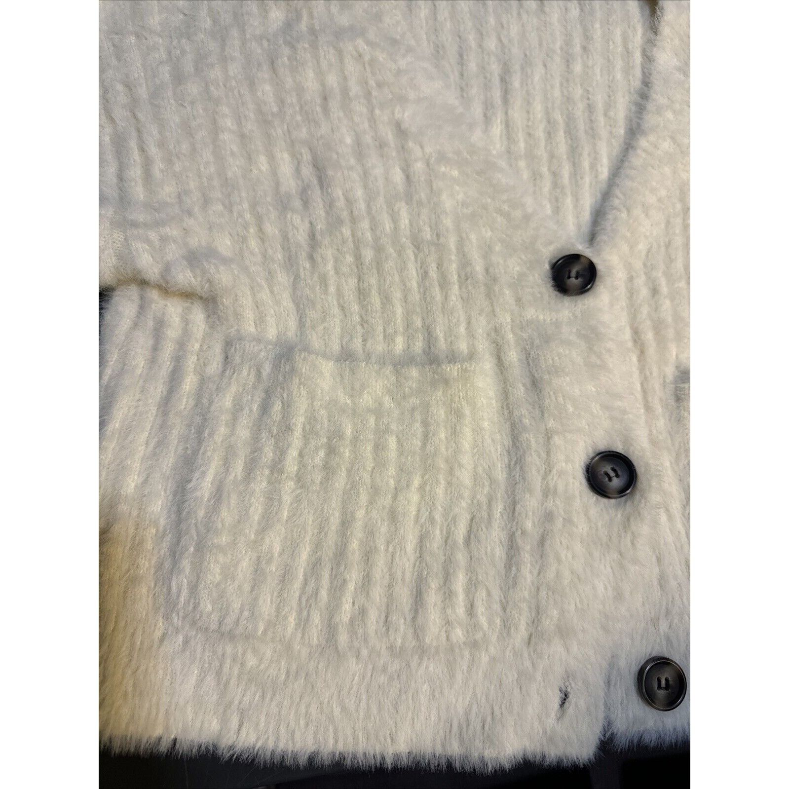 Cotton On COTTON ON Women’s Cardigan Sweater Button Down Ribbed Fuzzy Size S / US 4 / IT 40 - 12 Thumbnail