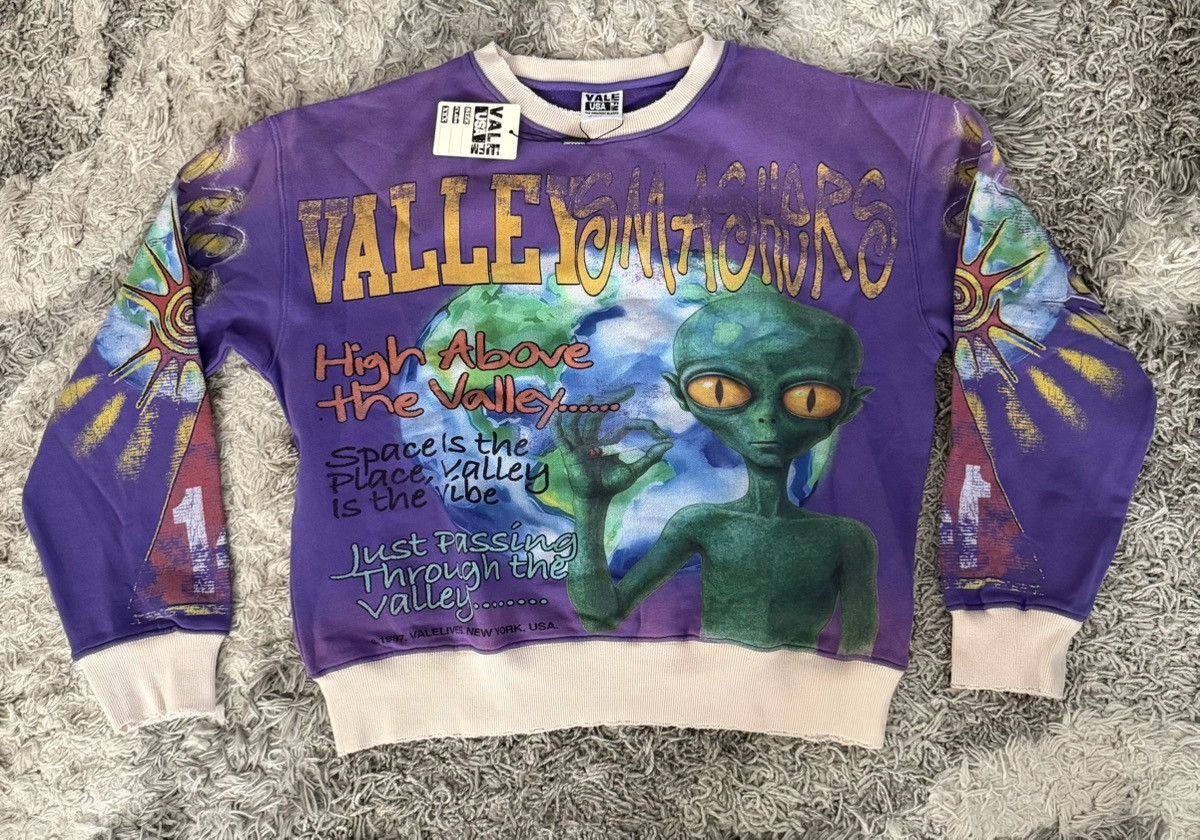 Vale VALE FOREVER SPACE ALIEN CREWNECK PULLOVER IN SIZE LARGE Size US L / EU 52-54 / 3 - 1 Thumbnail
