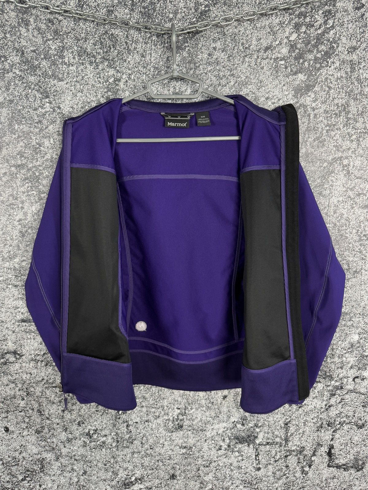 Marmot Marmot Soft Shell Hooded Jacket Outdoor Hiking Purple Size M Size M / US 6-8 / IT 42-44 - 7 Thumbnail