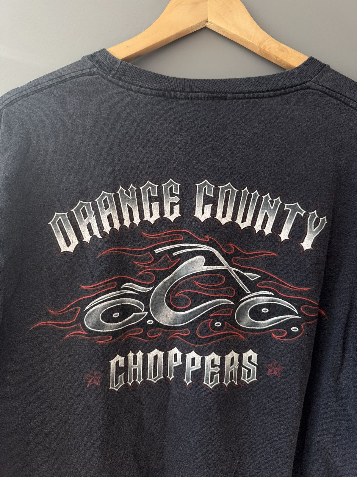 Harley Davidson Vintage West Coast Choppers Faded LongSleeve Size US L / EU 52-54 / 3 - 2 Thumbnail