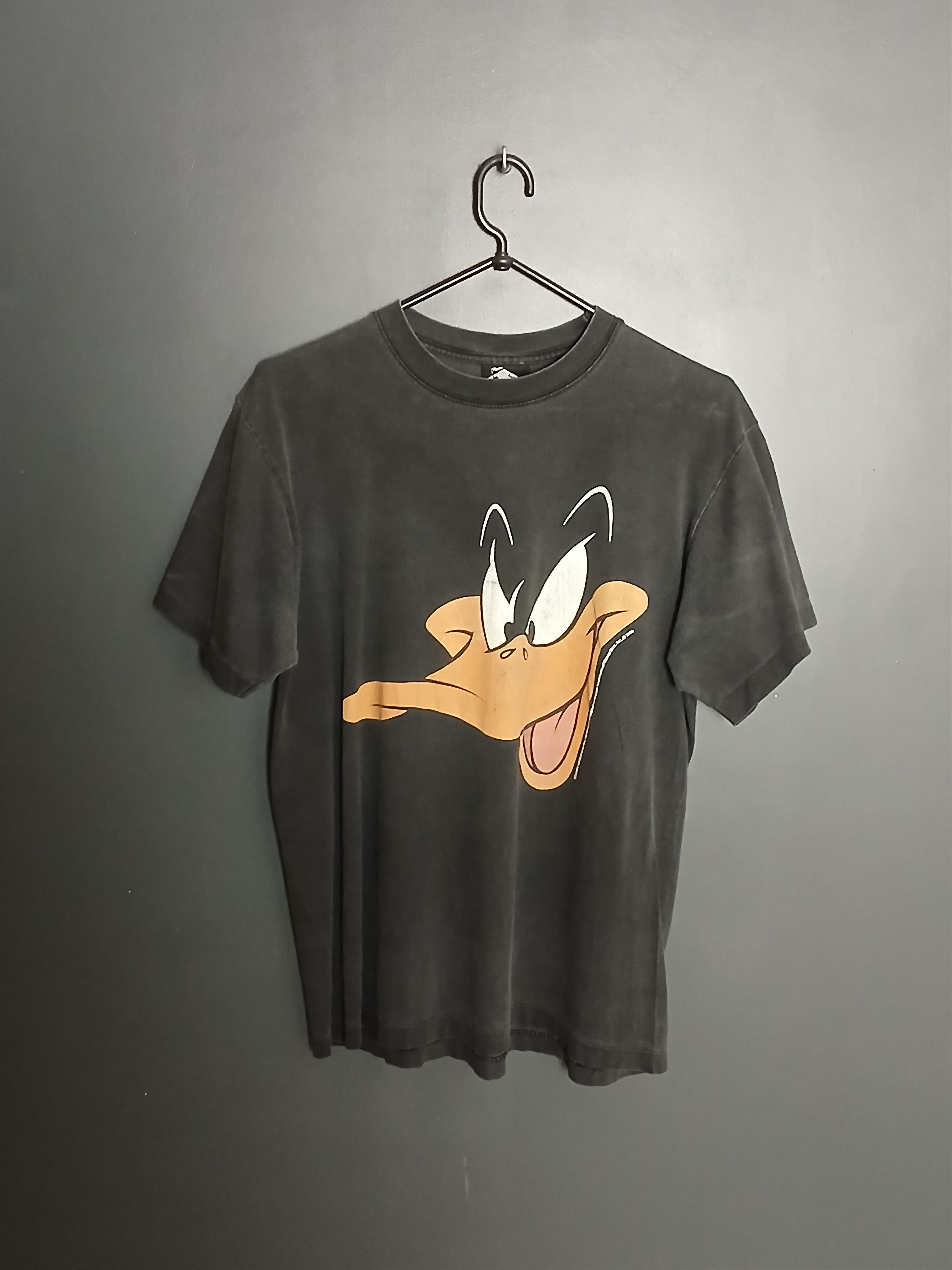 Cartoon Network × Vintage × Warner Bros Vintage 1996 Looney Tunes Daffy Duck T-Shirt Size US M / EU 48-50 / 2 - 1 Thumbnail