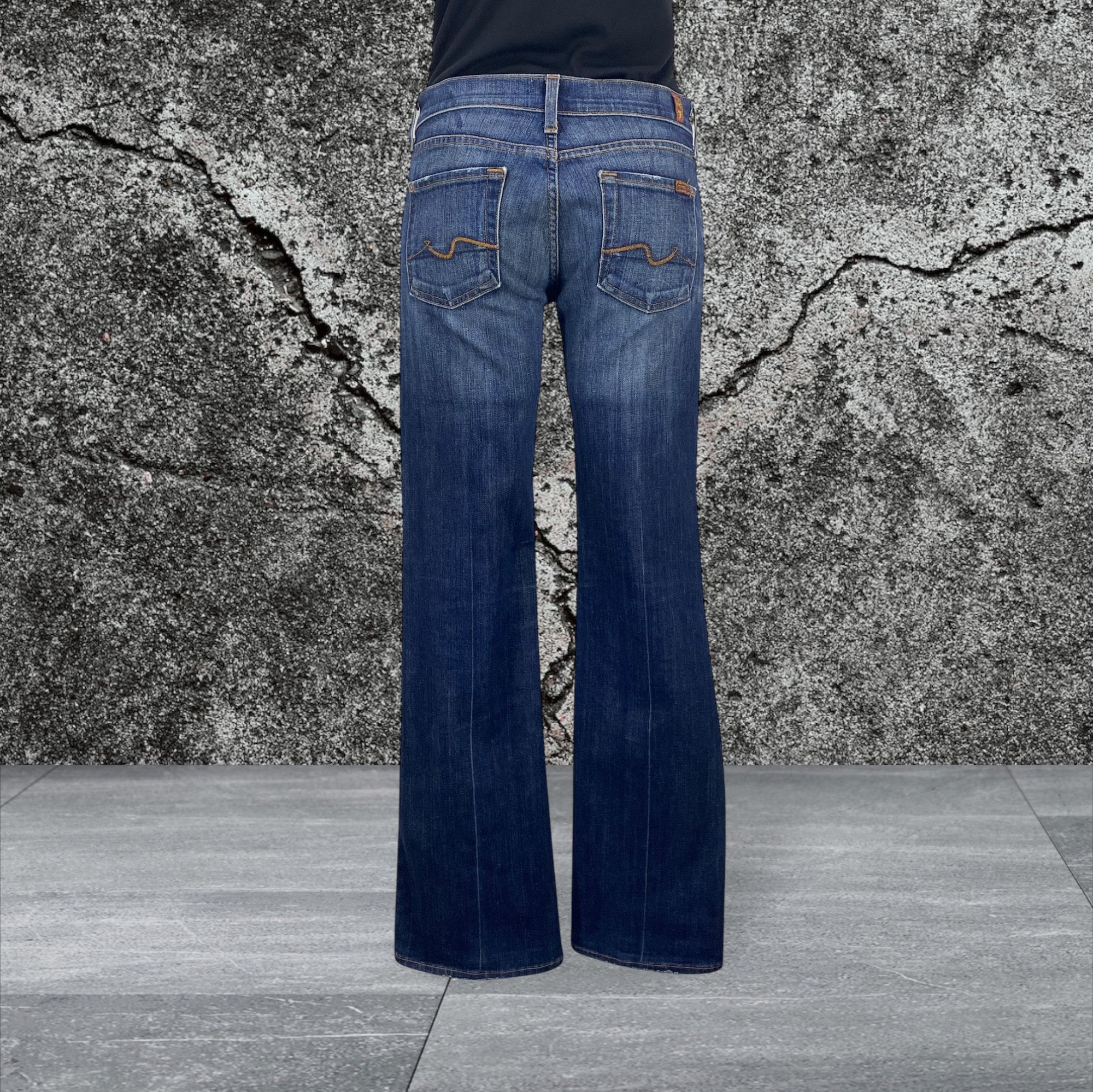 7 For All Mankind × Japanese Brand 7 for all mankind Flare Jeans Bootcut Jeans Size US 26 / EU 42 - 1 Thumbnail