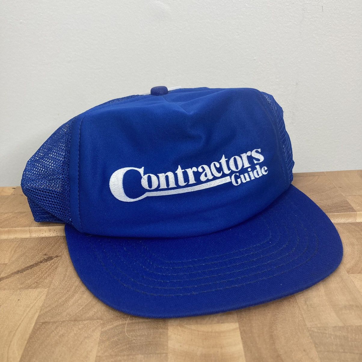 Vintage Vintage Contractors Guide Snapback Trucker Hat Size ONE SIZE - 1 Thumbnail