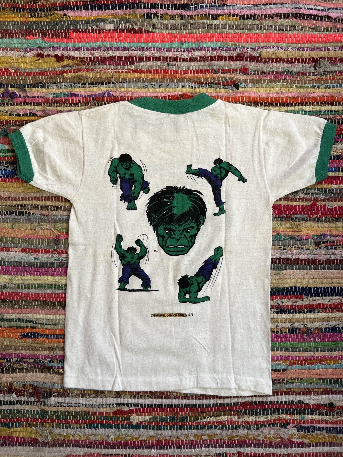 Vintage Vintage 1975 Marvel Baby T Shirts Size M 10-12 Size US XXS / EU 40 - 6 Thumbnail