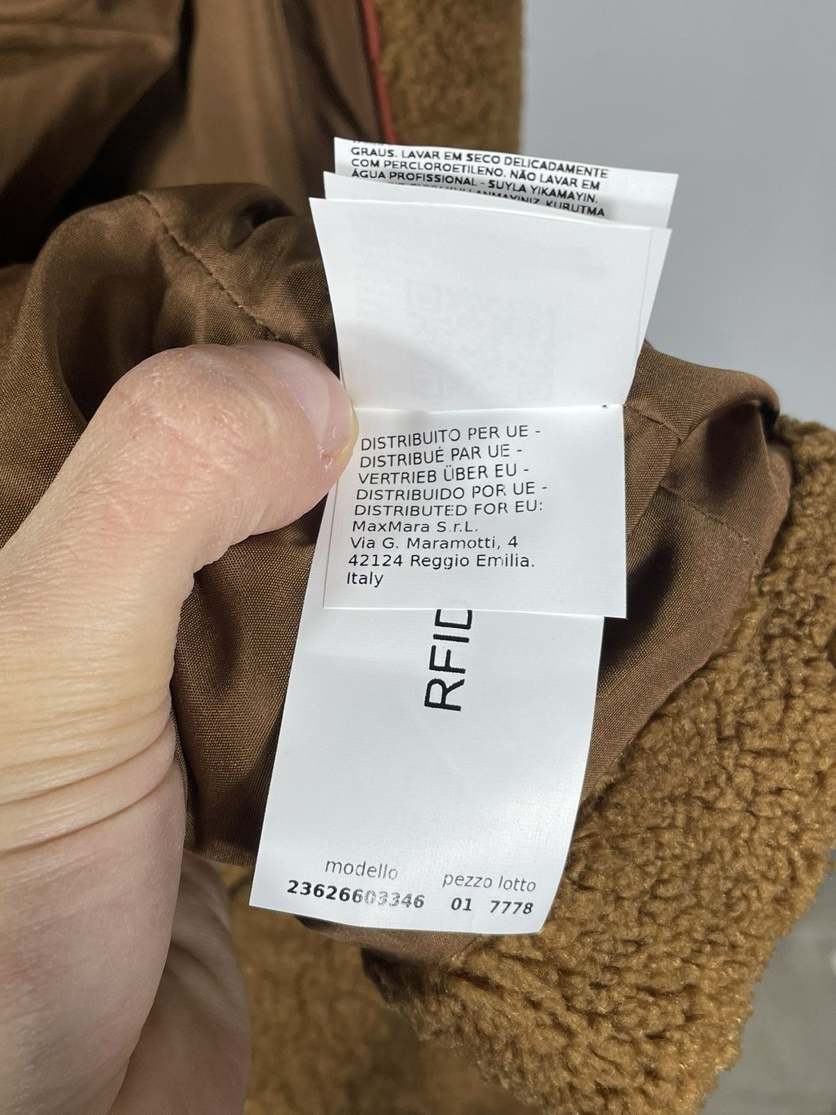 Designer × Max Mara Max Mara Thick Wool Heavy Coat Teddy Bear Oversize Size M / US 6-8 / IT 42-44 - 13 Thumbnail