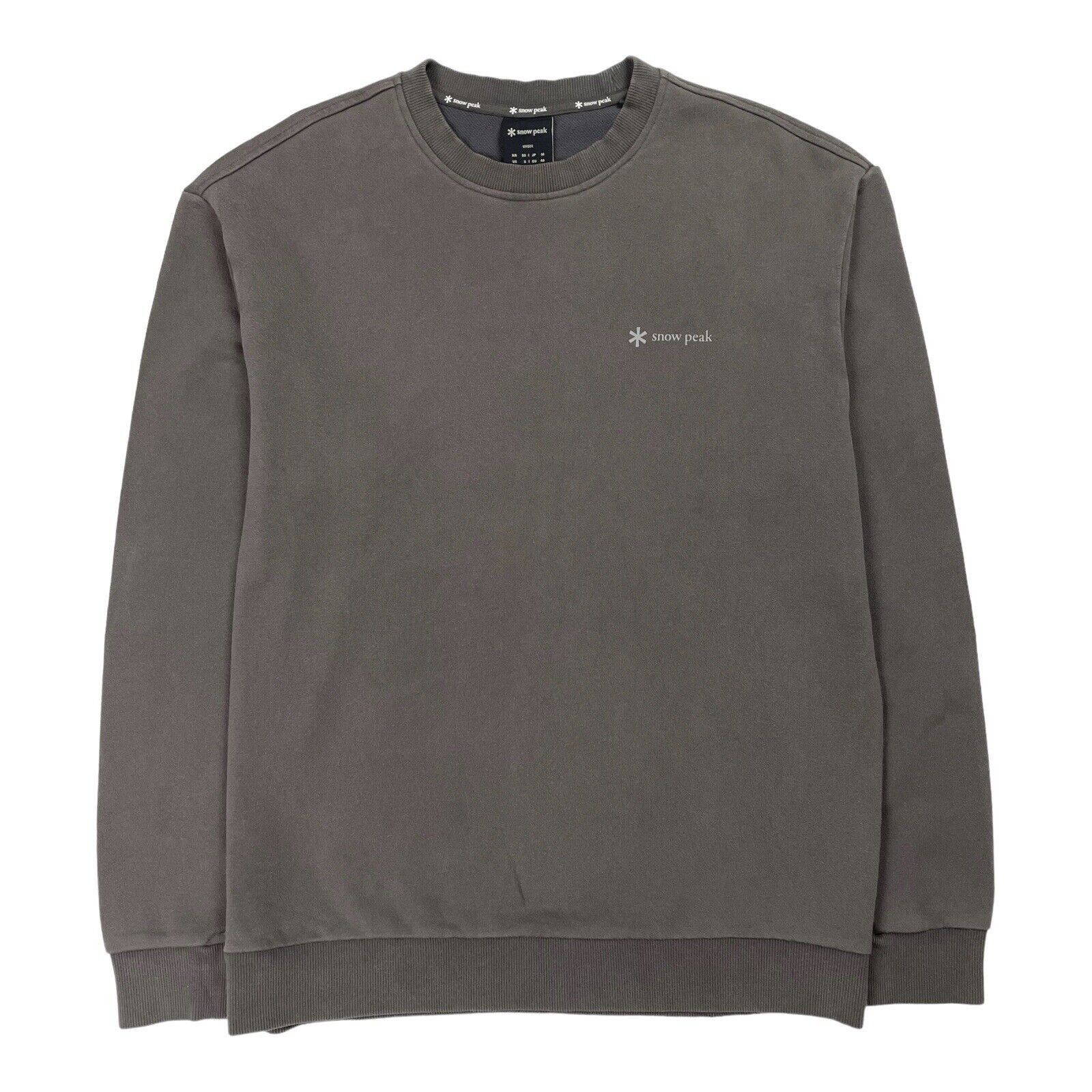 Snow Peak Snow Peak Spell Out Sweatshirt Sweater Jumper Size Small S Size US S / EU 44-46 / 1 - 1 Thumbnail