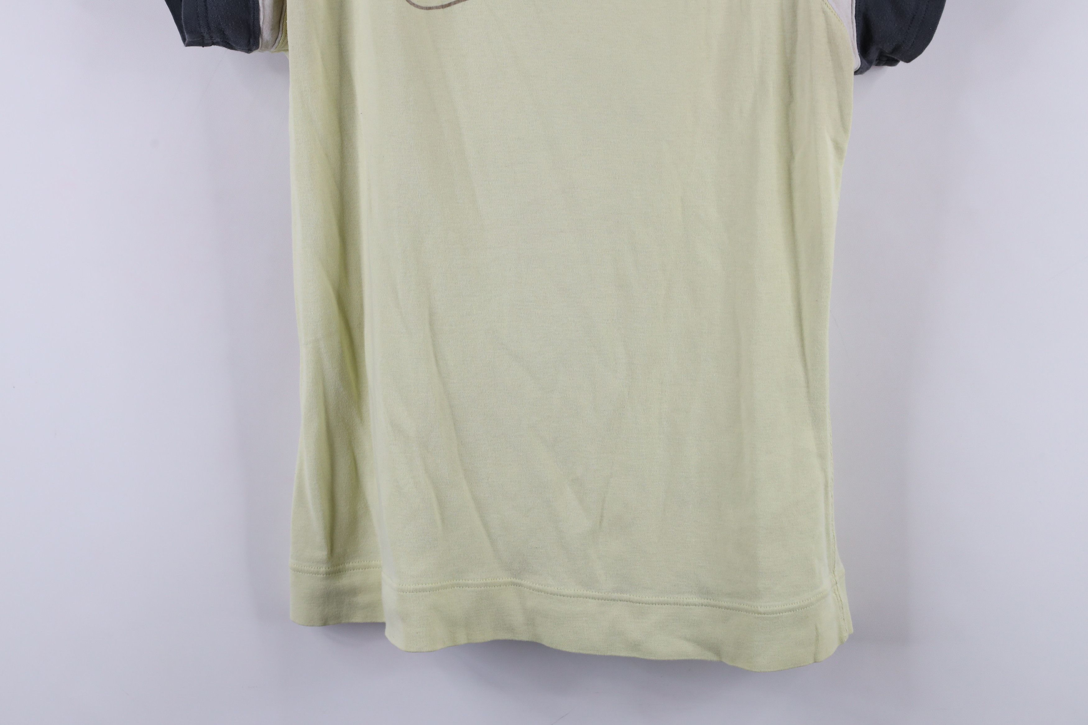Nike × Vintage Vintage Y2K Nike Travis Scott Big Swoosh Ribbed T-Shirt Size L / US 10 / IT 46 - 3 Thumbnail