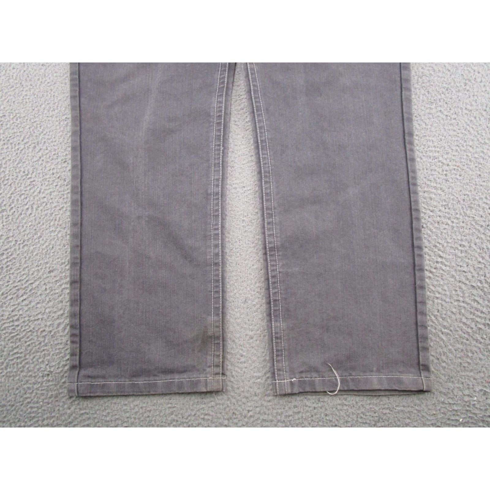 Vintage Most Ofcl Seven Jeans Men Modern Straight Black 46x34 Baggy 5-Pocket Denim Zip Button Read Size US 30 / EU 46 - 2 Thumbnail
