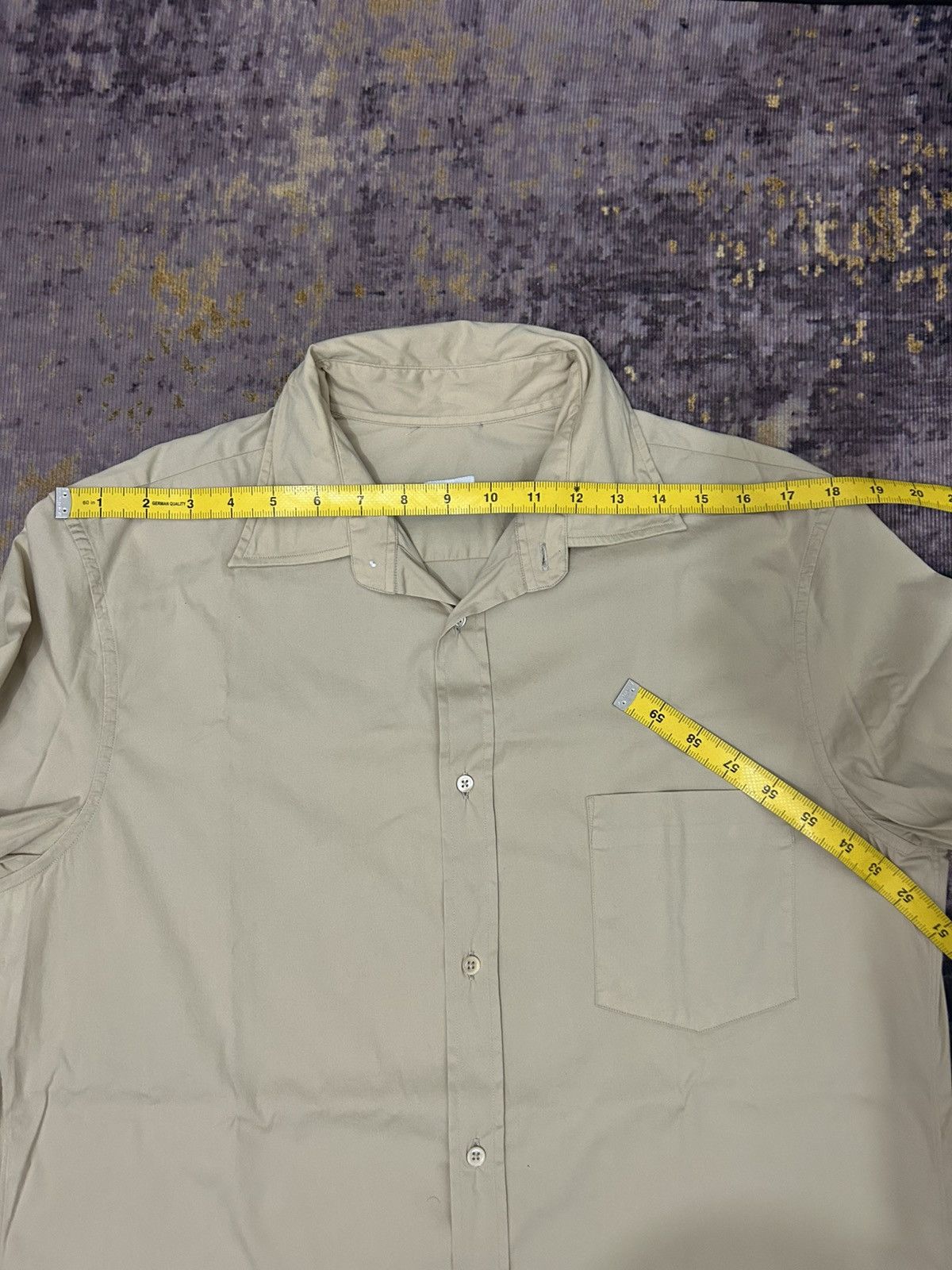 Jil Sander Jil Sander Tailor Made Button Shirt Size US L / EU 52-54 / 3 - 18 Thumbnail