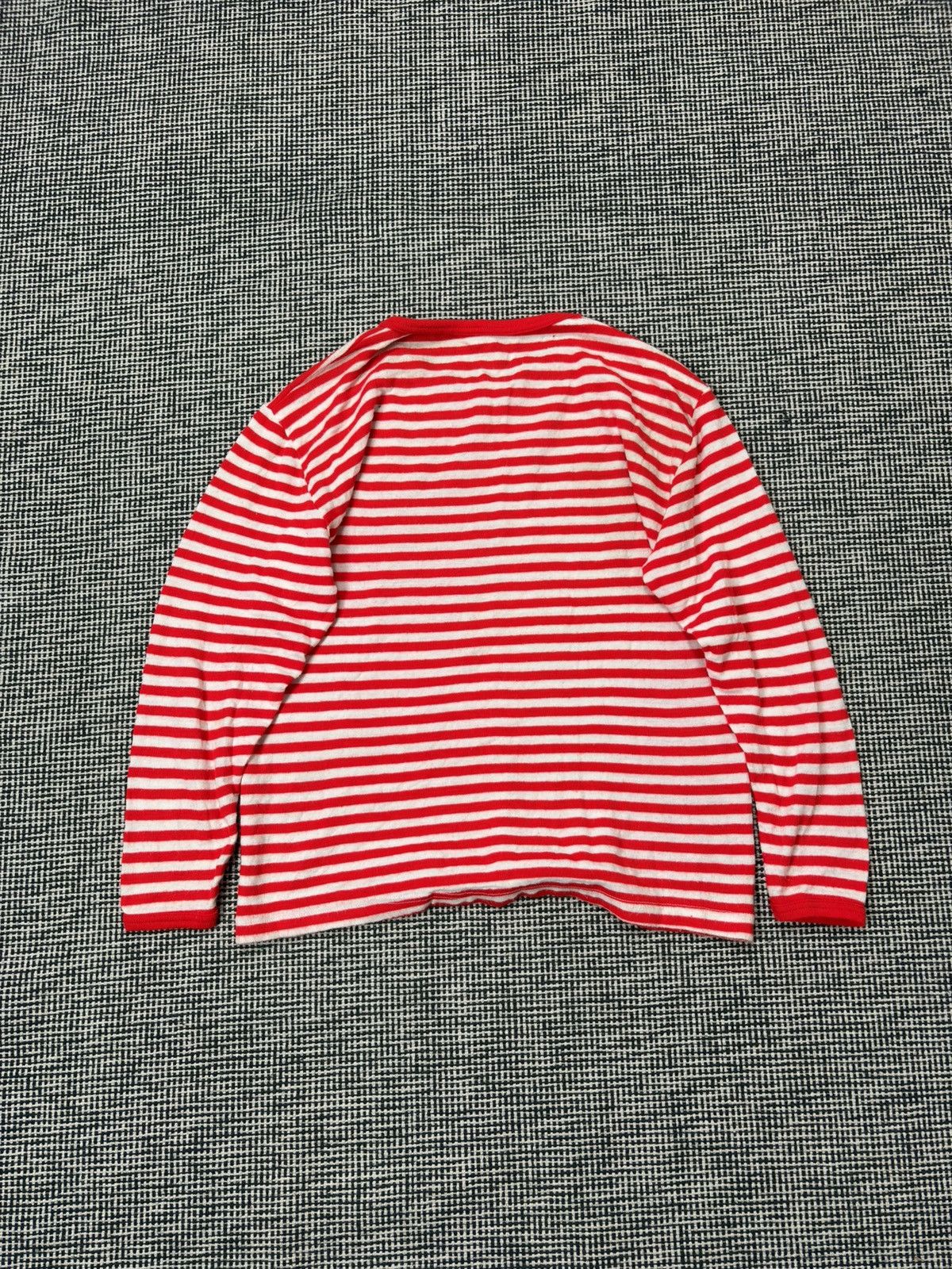Le Laboureur 70s German Breton mariniere dock shirt workwear utility Size US S / EU 44-46 / 1 - 3 Thumbnail