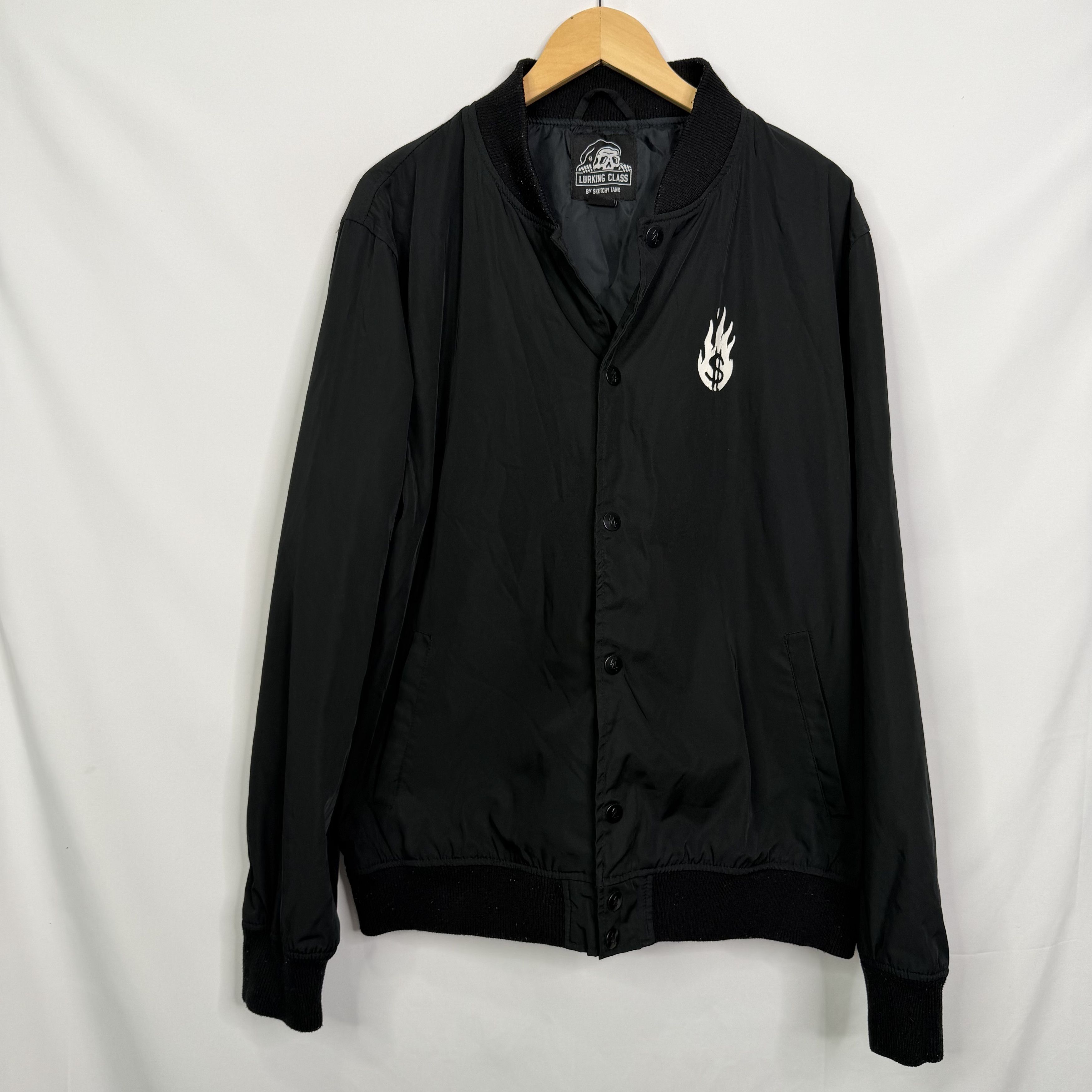 Lurking Class Lurking Class by Sketchy Tank Black Root of All Evil Bomber Size US XL / EU 56 / 4 - 2 Thumbnail