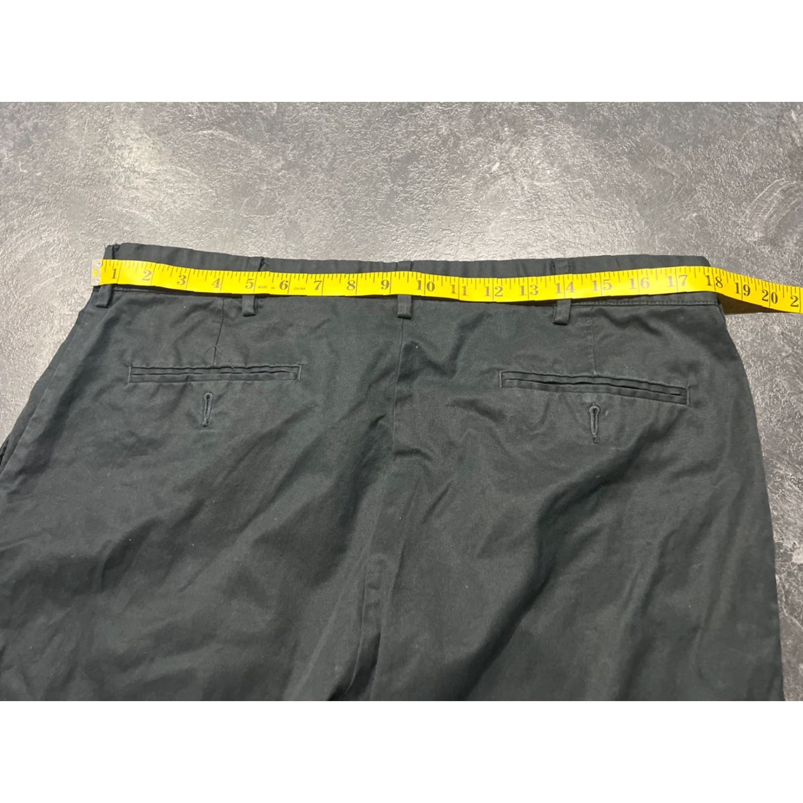 Polo Ralph Lauren VINTAGE Polo Ralph Lauren Men Chino Pants Black Cotton Tapered Fit 36X27 Casual Business Preppy Size US M / EU 48-50 / 2 - 5 Thumbnail