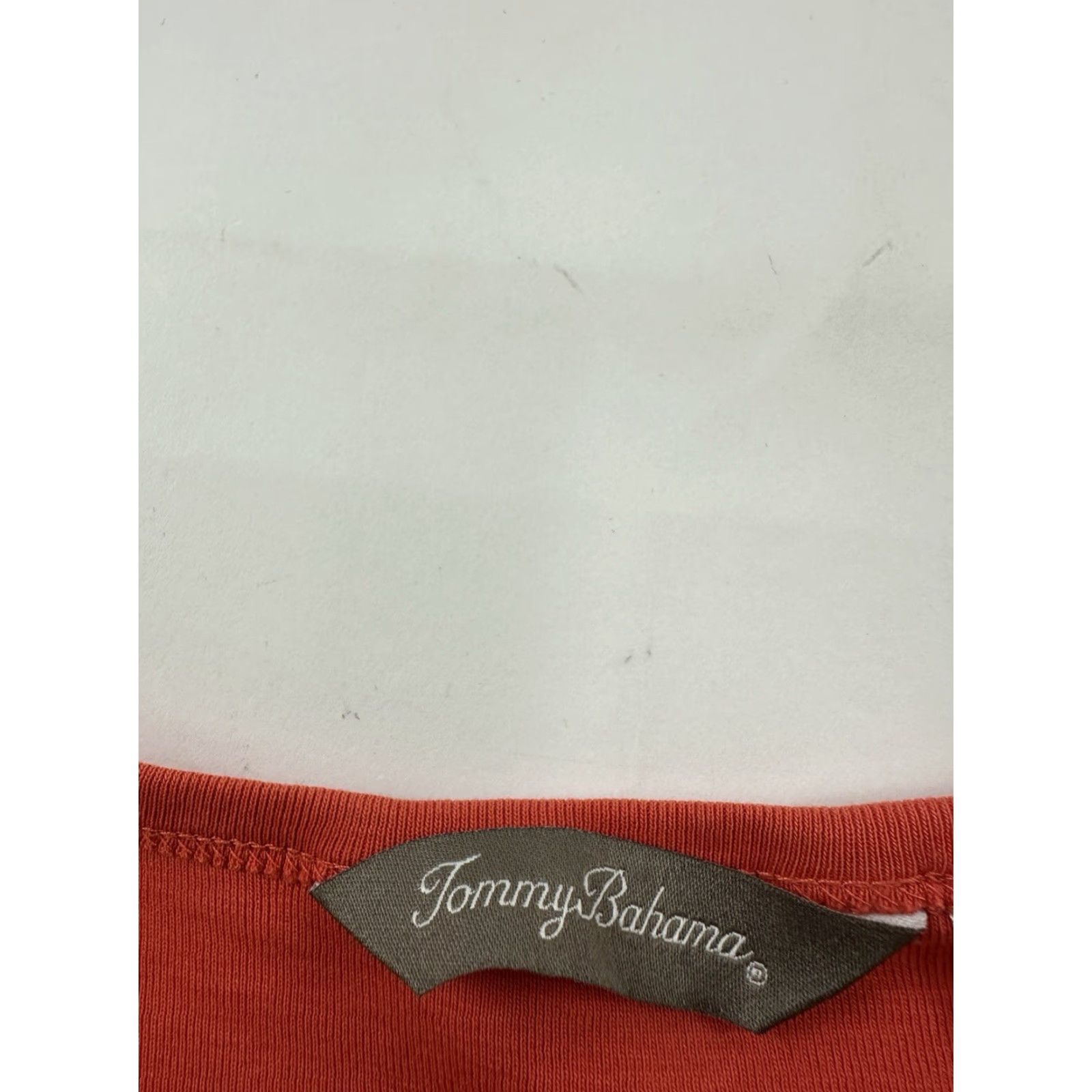 Tommy Bahama Tommy Bahama Shirt Orange XS Womens V-Neck Pullover Casual Ladies Size XS / US 0-2 / IT 36-38 - 6 Thumbnail