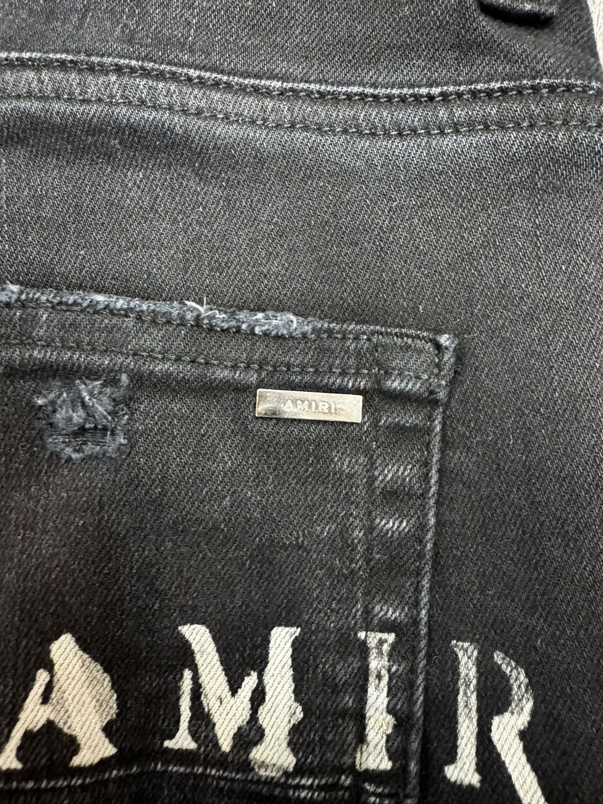 Amiri “Hibiscus Stencil” Skinny Jeans Size US 31 - 5 Thumbnail