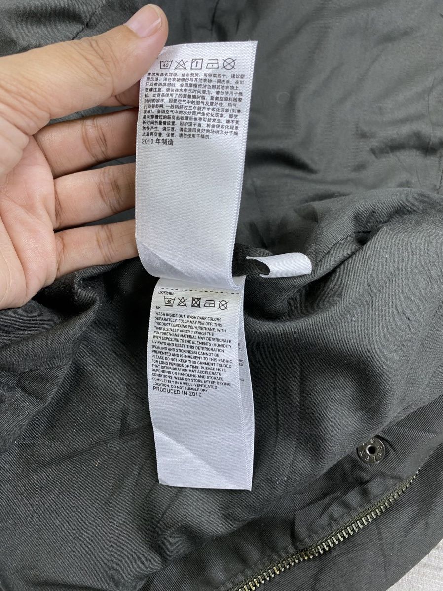 Japanese Brand × Uniqlo × Vintage Coated Cloth By Uniqlo Punk Design Zipper Hoodie Jacket Size US M / EU 48-50 / 2 - 13 Thumbnail
