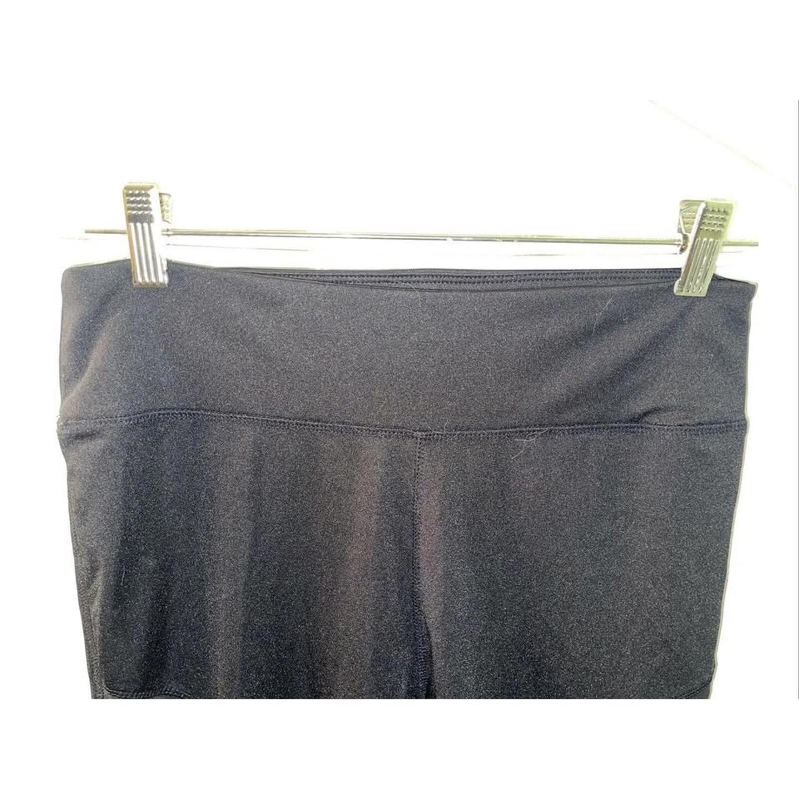 Other High-Performance Black Workout Leggings Size 36" / US 14 / IT 50 - 2 Thumbnail