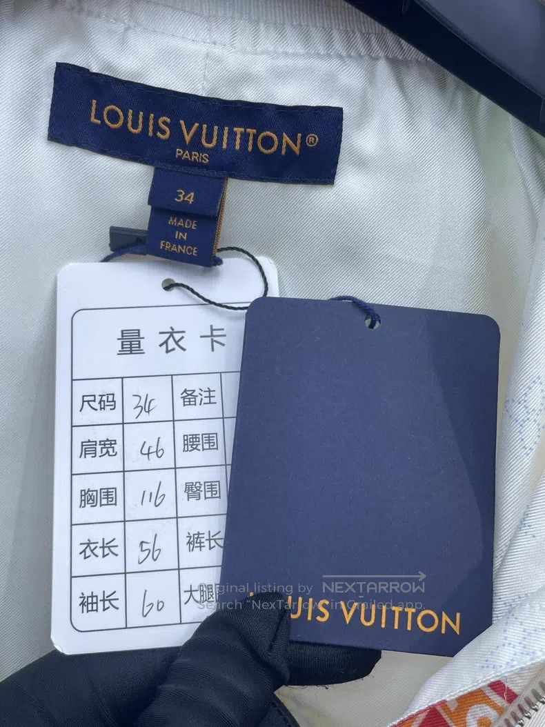 Louis Vuitton Louis Vuitton Flying Seal Silk Jacket Size XXS / US 00 / IT 34 - 6 Thumbnail