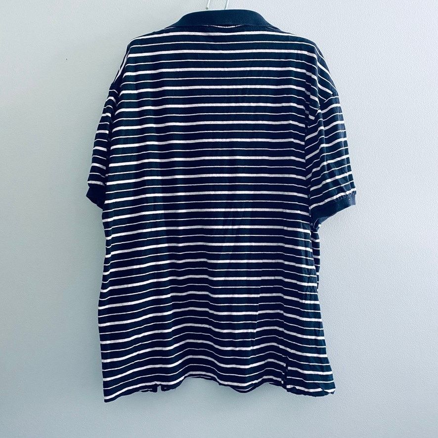 Nautica Nautica black striped polo Size US XL / EU 56 / 4 - 3 Thumbnail