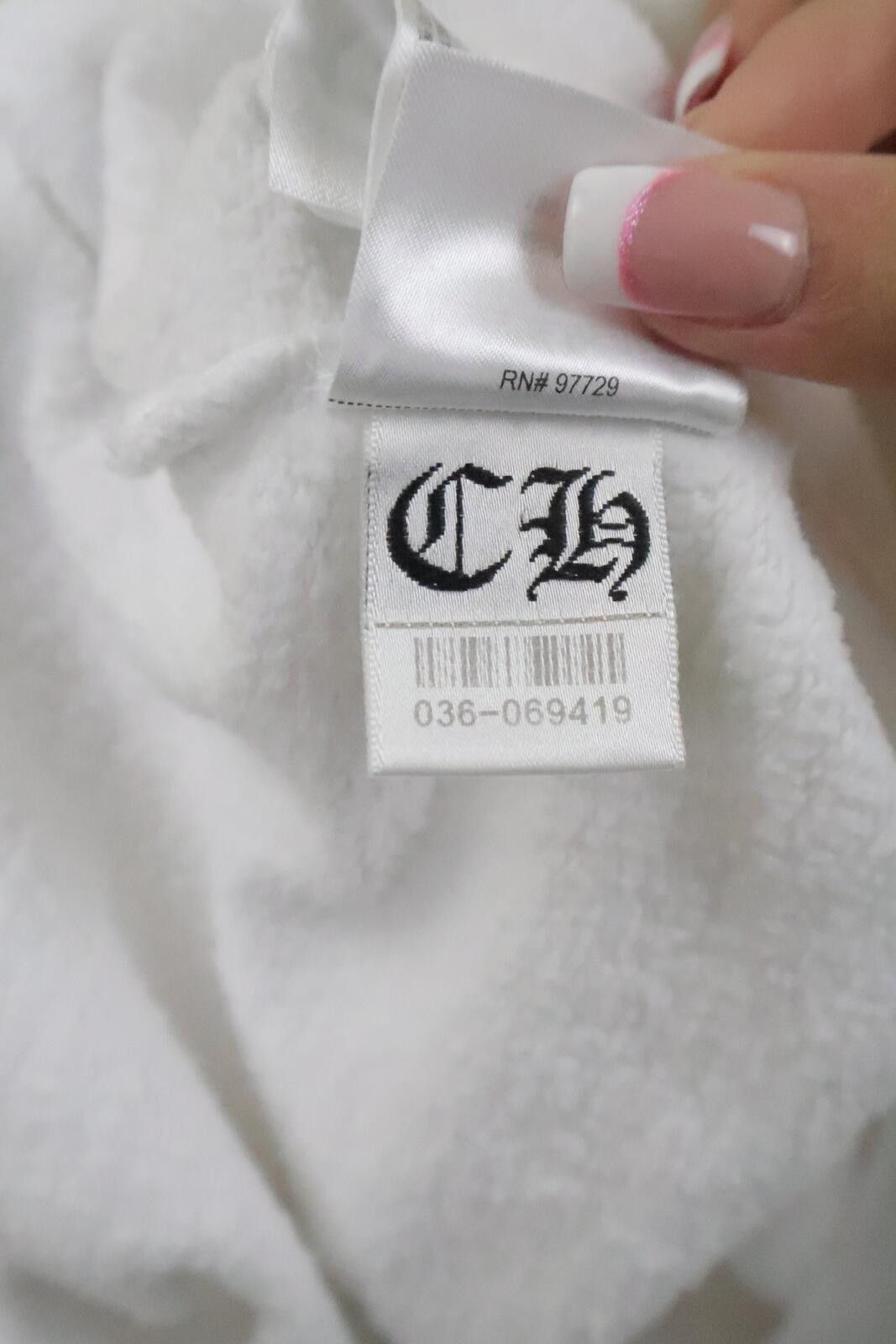Chrome Hearts Horseshoe Floral Pink White Hoodie Size ONE SIZE - 7 Thumbnail