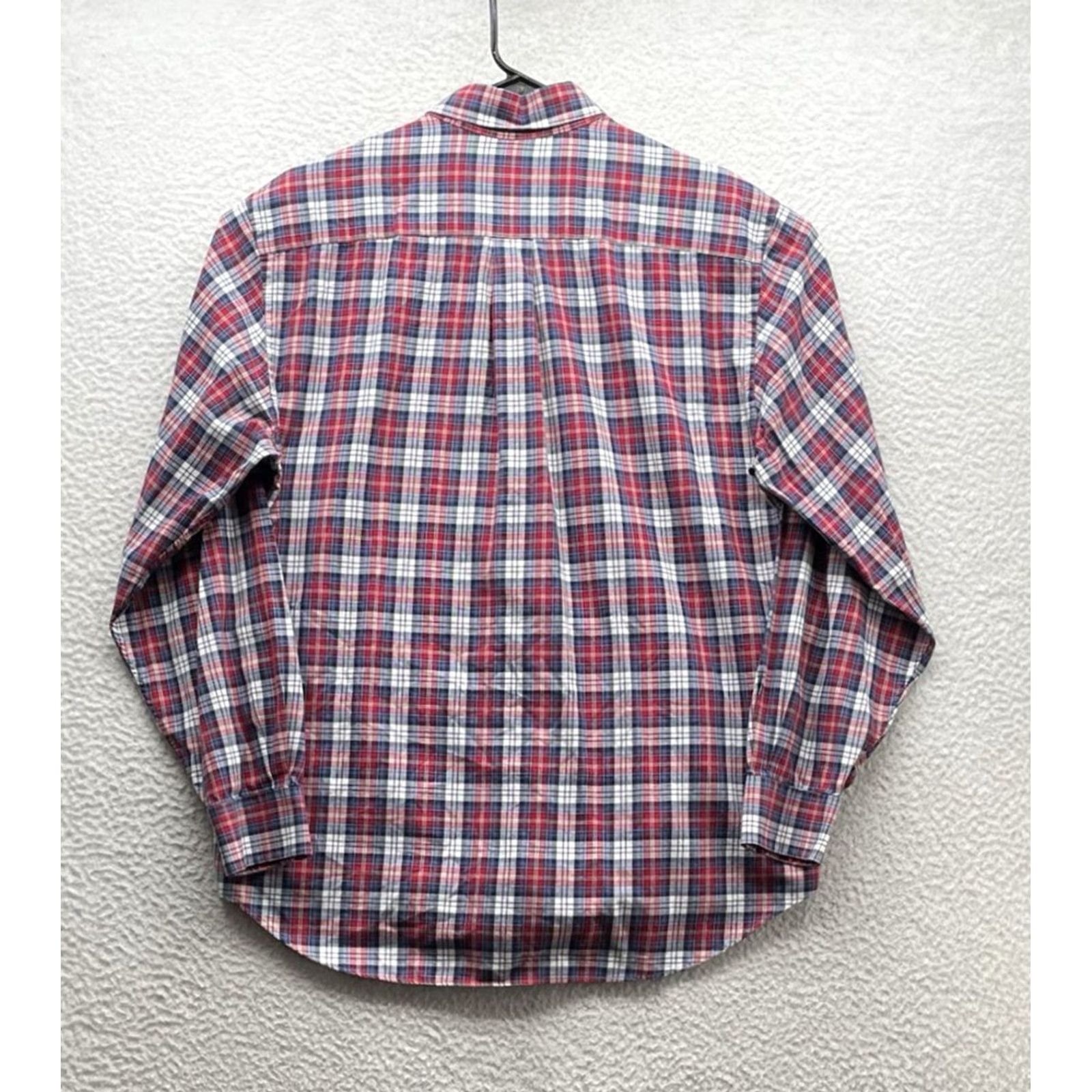 Vineyard Vines Vineyard Vines Murray Shirt Mens M Red Blue Plaid Button Up Preppy Whale Size US M / EU 48-50 / 2 - 6 Thumbnail