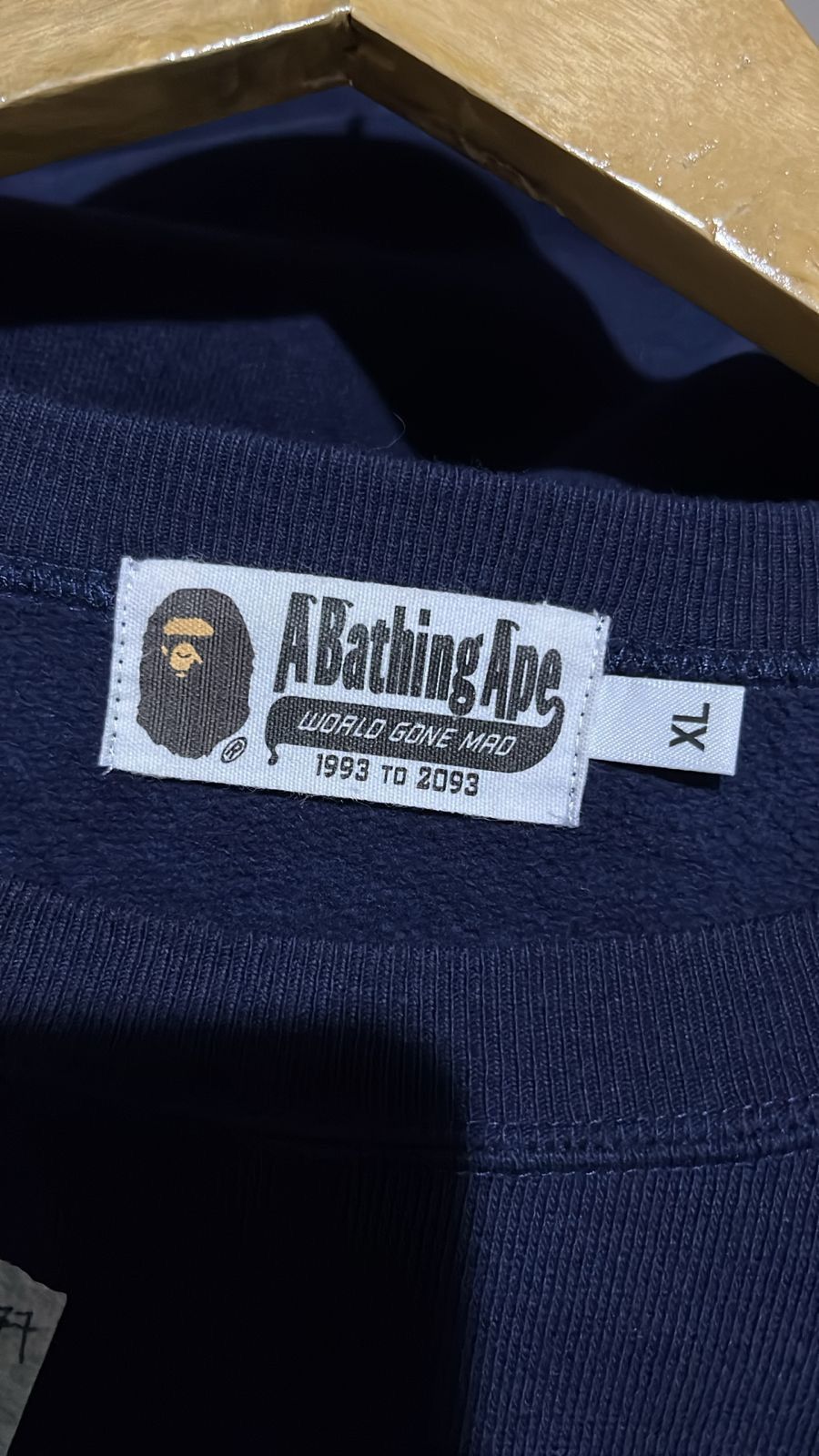 Bape Crewneck Bape tiger Size US XL / EU 56 / 4 - 3 Thumbnail