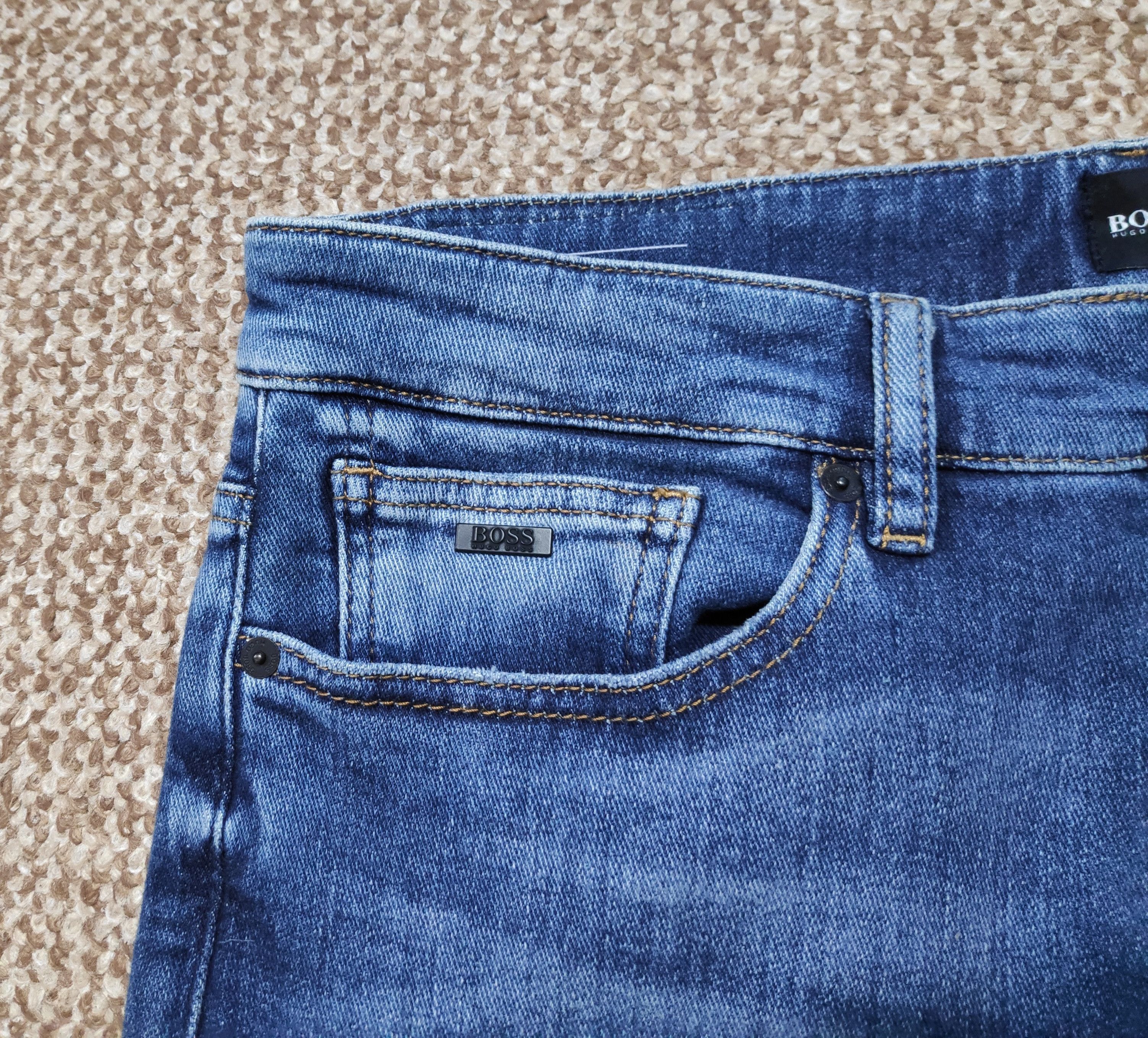 Hugo Boss Hugo Boss 020 Delaware Slim Fit Soft Knit Denim Jeans sz W32 Size US 32 / EU 48 - 8 Thumbnail