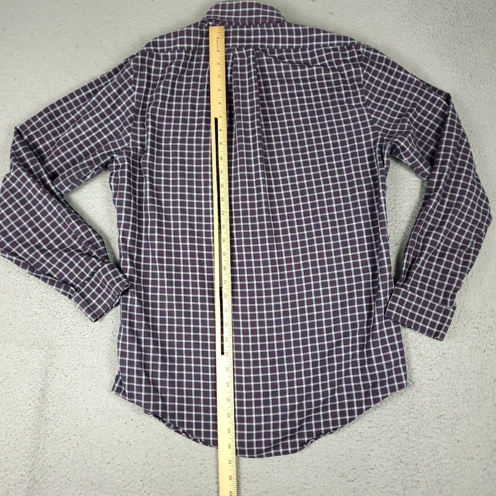 Brooks Brothers Brooks Brothers Shirt Mens Red Blue Plaid Regent Button Up Short Sleeve Sleeve Button-Down Collar Casual Formal 346 Vintage No N/A Size US M / EU 48-50 / 2 - 4 Thumbnail