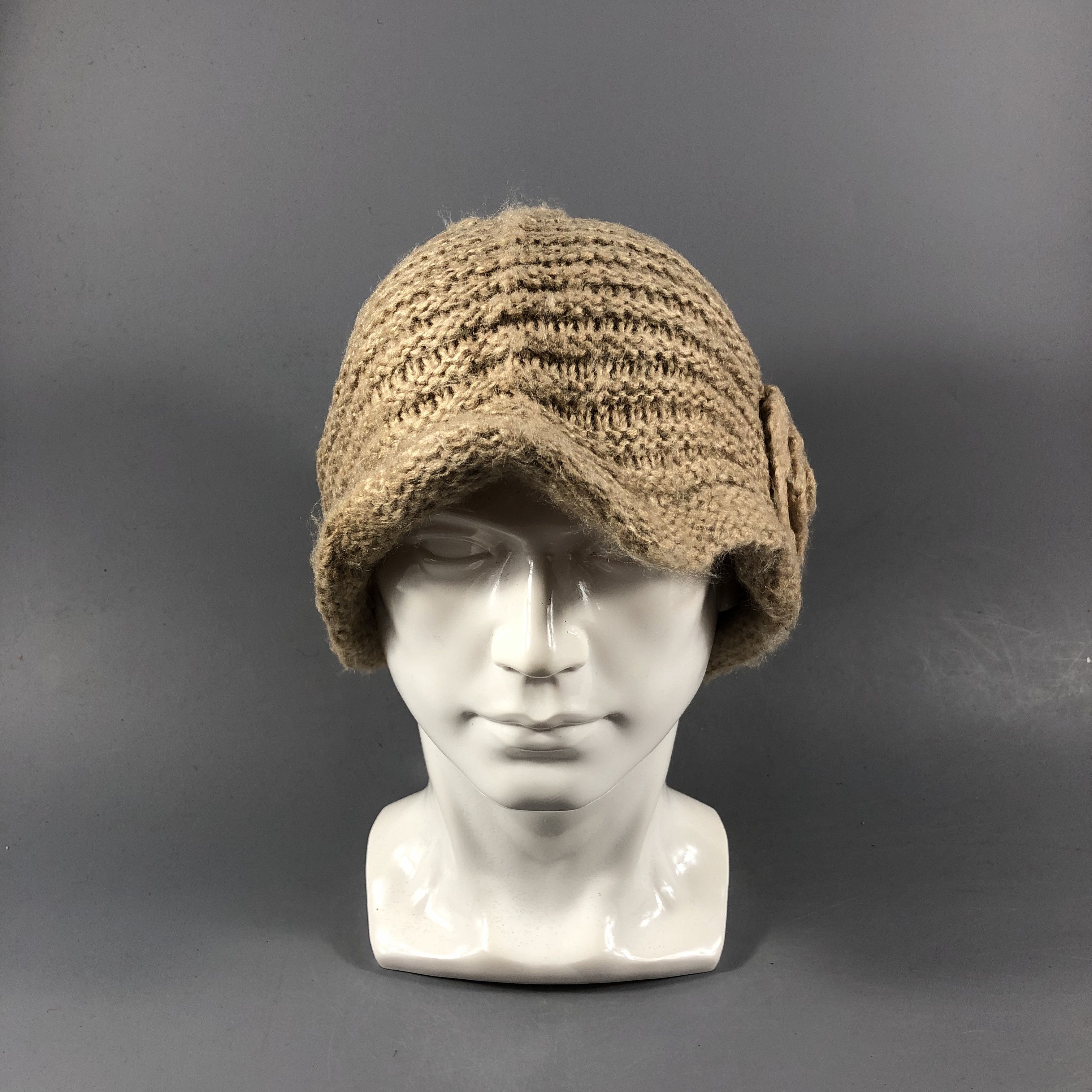 Japanese Brand Earth Music & Ecology Crochet Flower Beanie Snowcap B857 Size ONE SIZE - 2 Thumbnail