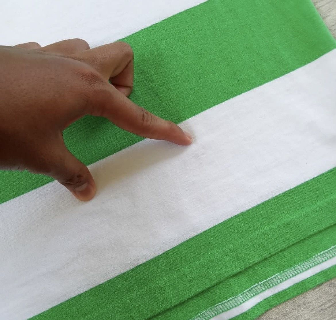 Polo Ralph Lauren × Ralph Lauren Polo Ralph Lauren Striped Green/White Polos Xl Boy Size US XL / EU 56 / 4 - 5 Thumbnail