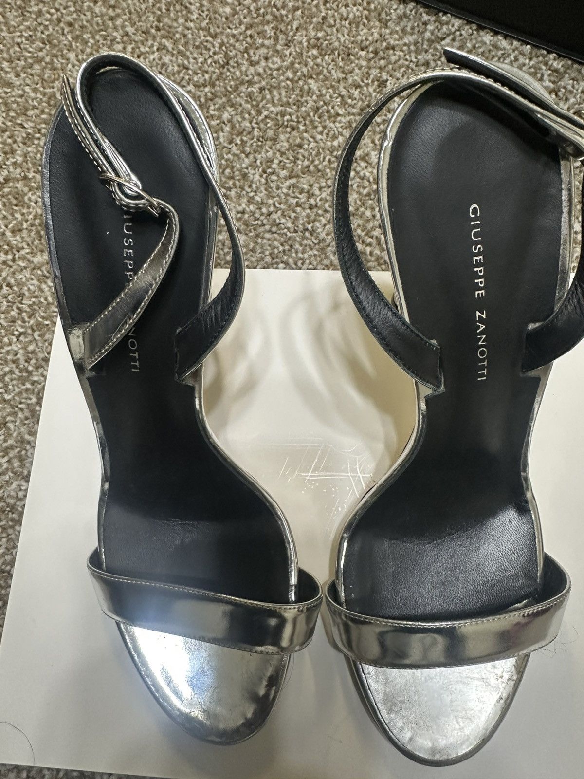 Giuseppe Zanotti Giuseppe heels (no box, dust bag only) Size US 8 / IT 38 - 1 Thumbnail
