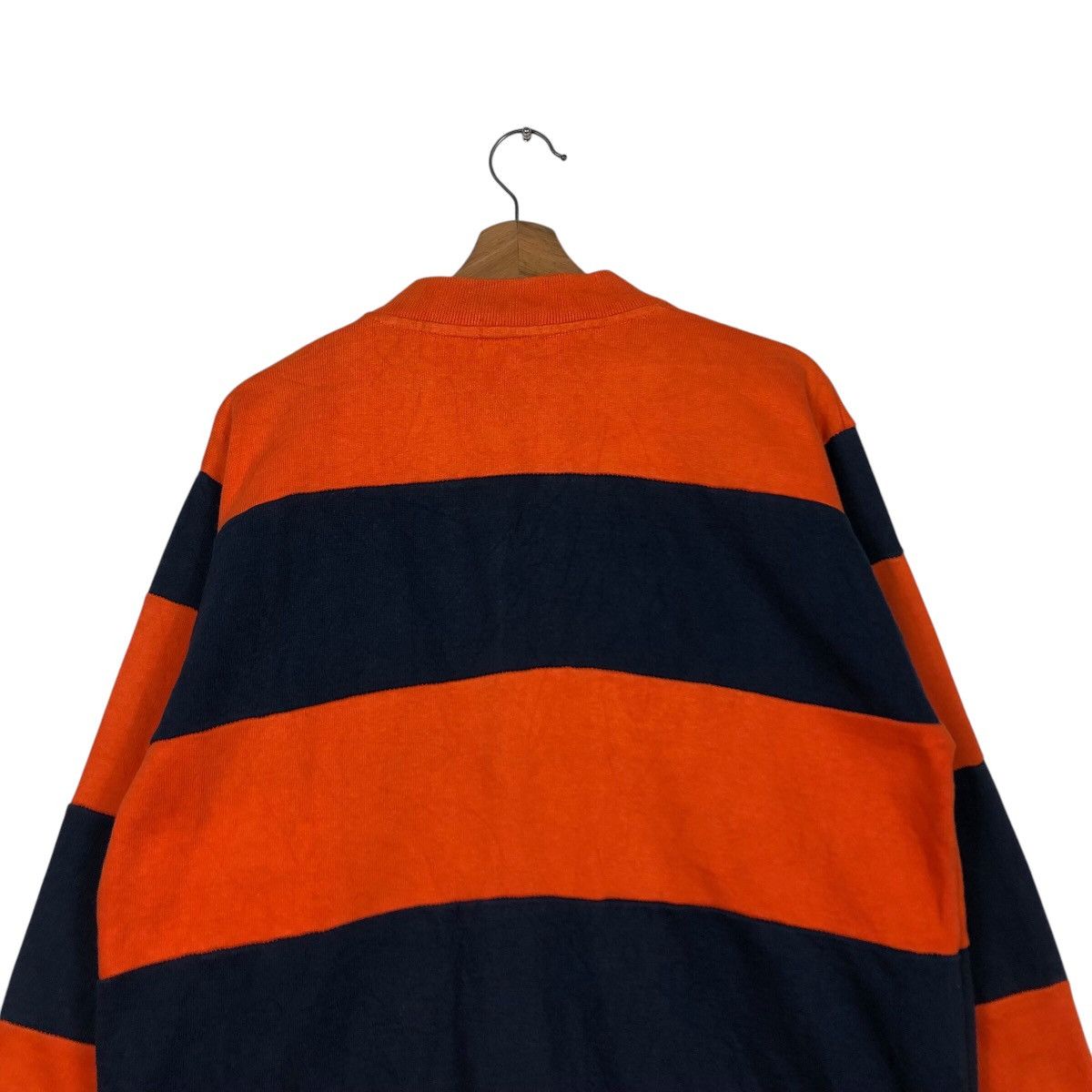 Japanese Brand 📌Vintage Button Bomber Cardigan Jacket Stone Free Striped Size US M / EU 48-50 / 2 - 10 Thumbnail