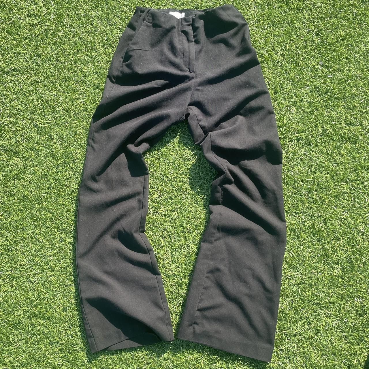 H&M black h&m flared pants Size US 32 / EU 48 - 1 Thumbnail