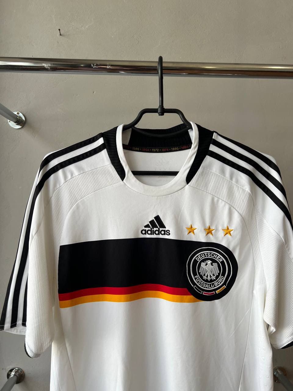 Adidas 2008/9 GERMANY TEAM ADIDAS HOME SOCCER JERSEY FOOTBALL SHIRT Size US M / EU 48-50 / 2 - 5 Thumbnail