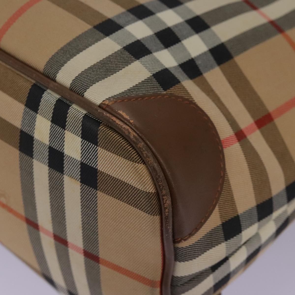 Burberry Burberry Nova Check Shoulder Bag Canvas Beige Size ONE SIZE - 14 Thumbnail