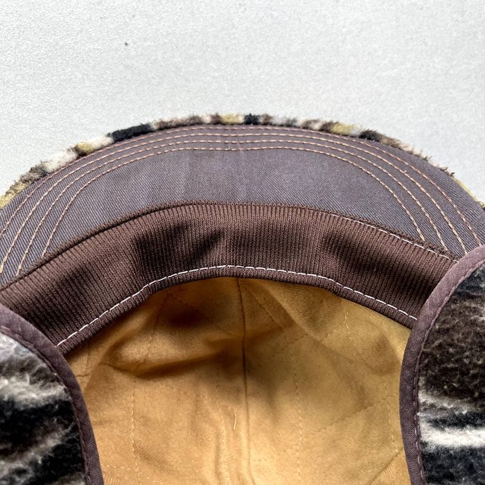 Casquette Trucker Vintage Mesh Adjustable – Beige, Motif USA, Logo élan, Réglable